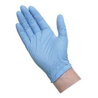 Image sur 5800S - Gants nitrile bleu sans poudre -  P