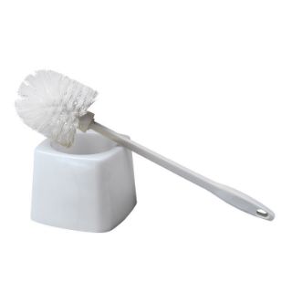 Image sur Brosse et support de cuvette en plastique