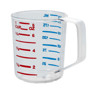 Image sur Tasse à mesurer Bouncer de Rubbermaid - 250 ml