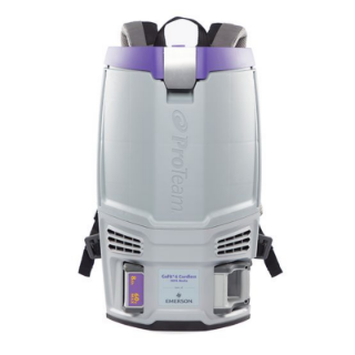 Image sur ProTeam - GoFit 6 Aspirateur dorsal commercial sans fil avec bâton télescopique Xover Performance